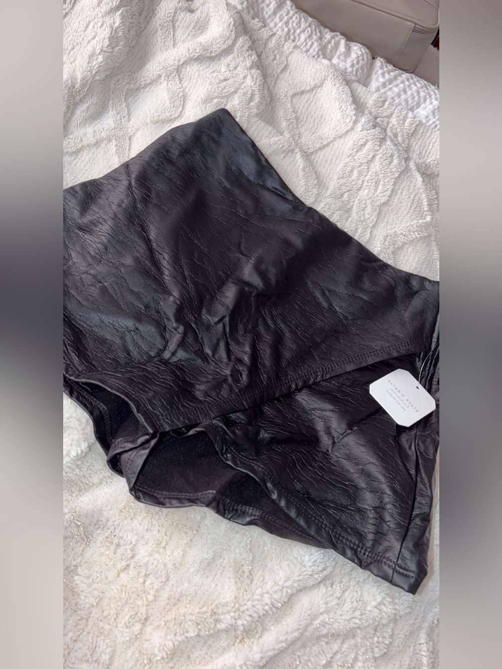 NWT Altar’d state leather skirt
